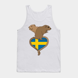 Gerbil Sweden (light) Tank Top